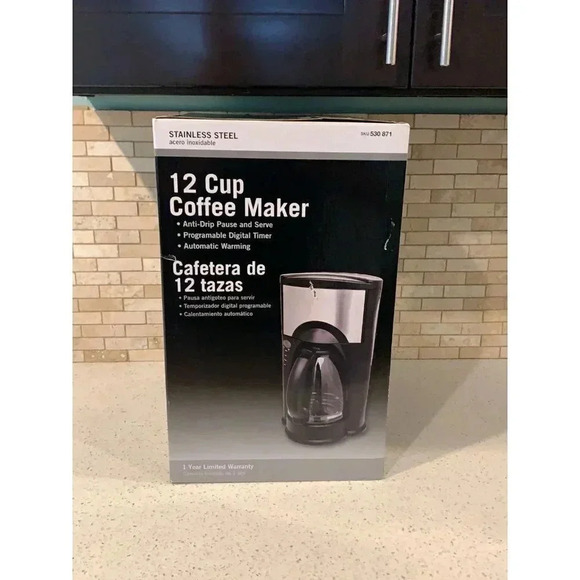 Mr. Coffee 12 cup Coffeemaker Model XQ626-WT       Tm - Picture 2 of 5